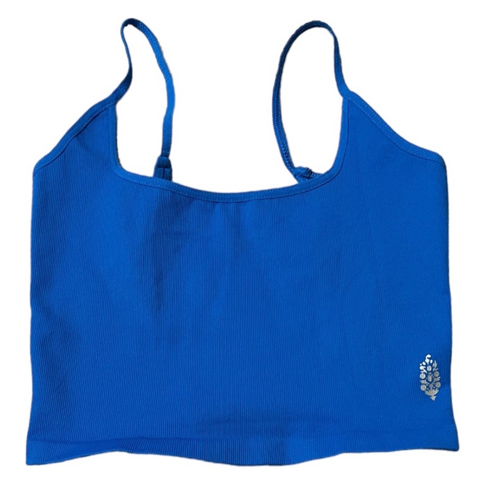 Free People Movement Tighten Up Low Back Tank Top Blueprint NWOT